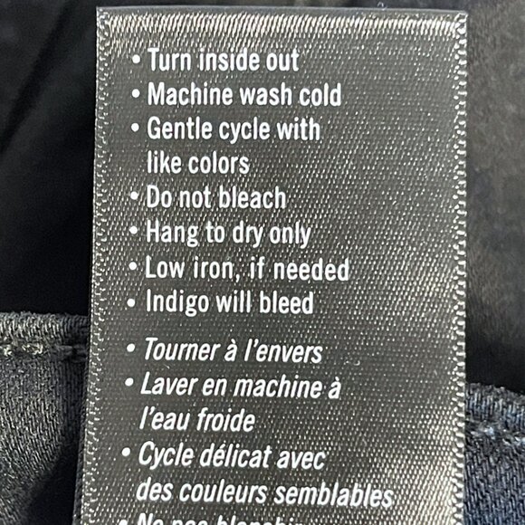 Paige Federal Jeans Mens Size 32 Black Shadow Straight Preppy Stretch Classic - Picture 11 of 16